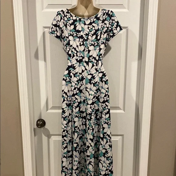 Floral Print Women's Dress - Picture 4 of 4